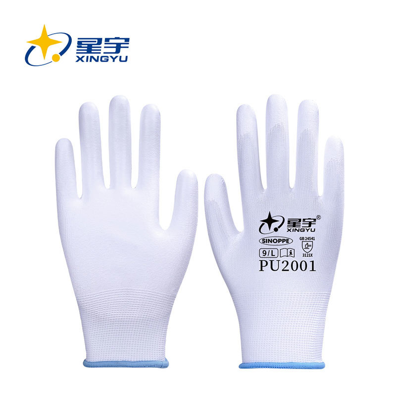 涤纶PU手套 PU2001
